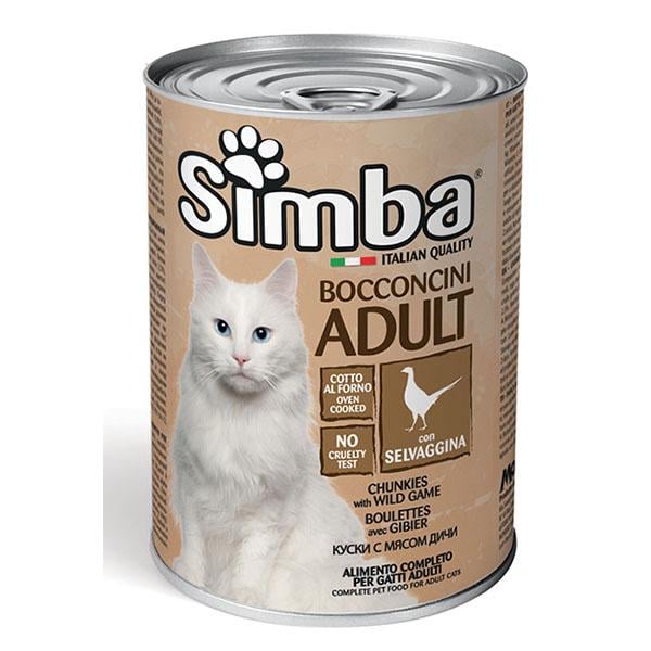 Корм для кошек Monge Simba Cat Wet дичь 0,415 кг (27260427) Корм для кошек Monge Simba Cat Wet дичь 0,415 кг (27260427)