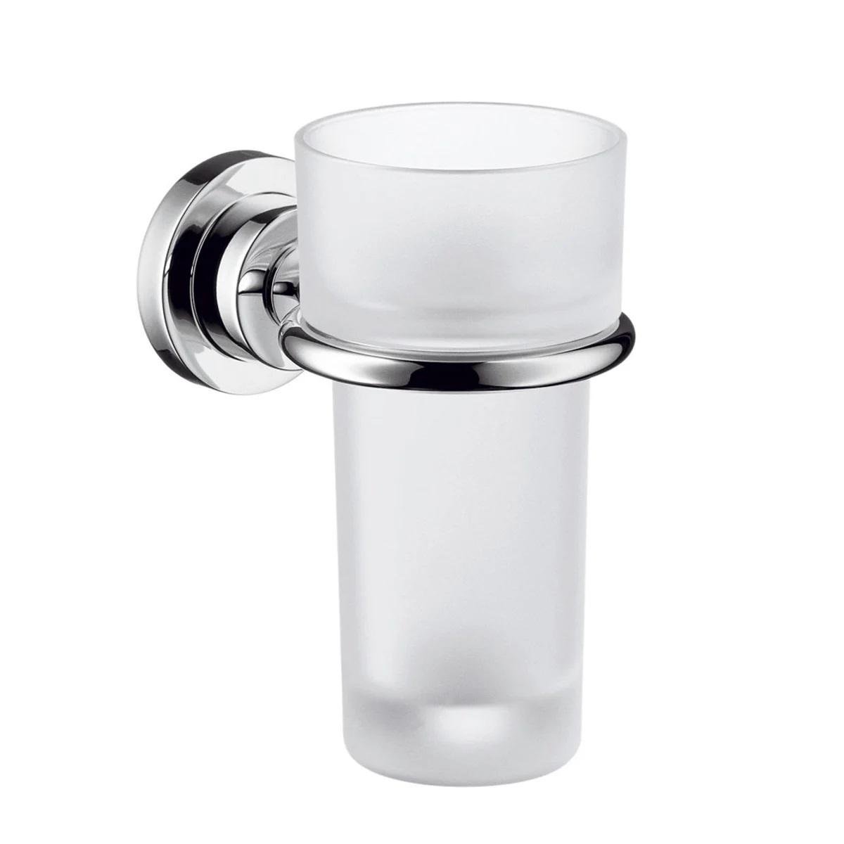 Стакан для зубных щеток настенный Hansgrohe Axor Citterio 41734000 Хром (114156)