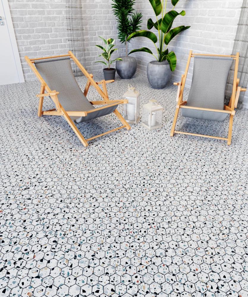 Керамічна мозаїка Kotto Ceramica HEXAGON HP 6009 295x295x9 мм - фото 3