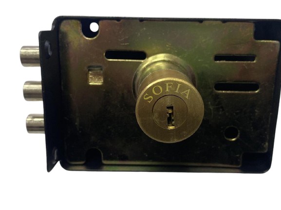 Замок дверний накладний Sofia 14-43 аналог Апекс 9331 - фото 3