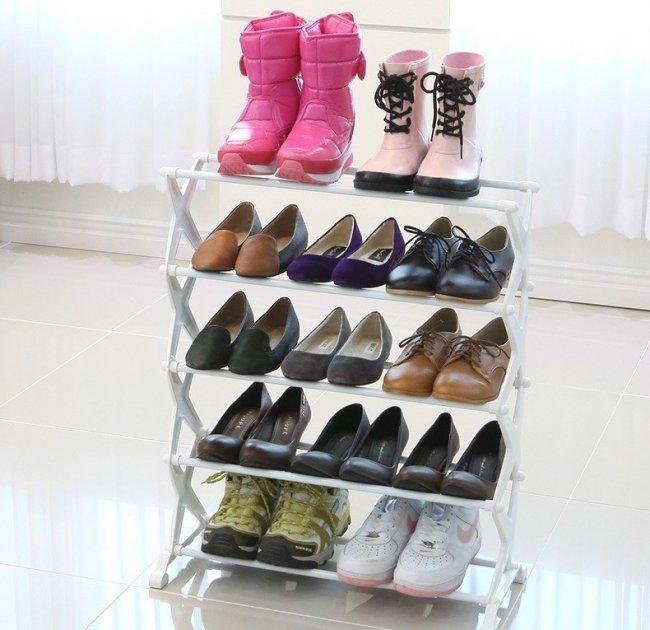 Полочка для обуви Amazing Shoe Rack на 15 пар обуви 5 полок (ST 320) - фото 3