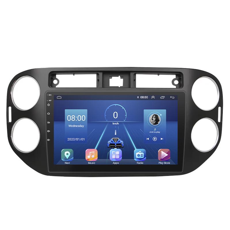 Магнитола штатная Lesko для Volkswagen Golf Plus II 2009-2014 экран 9" 6/128Gb 4G Wi-Fi GPS Top