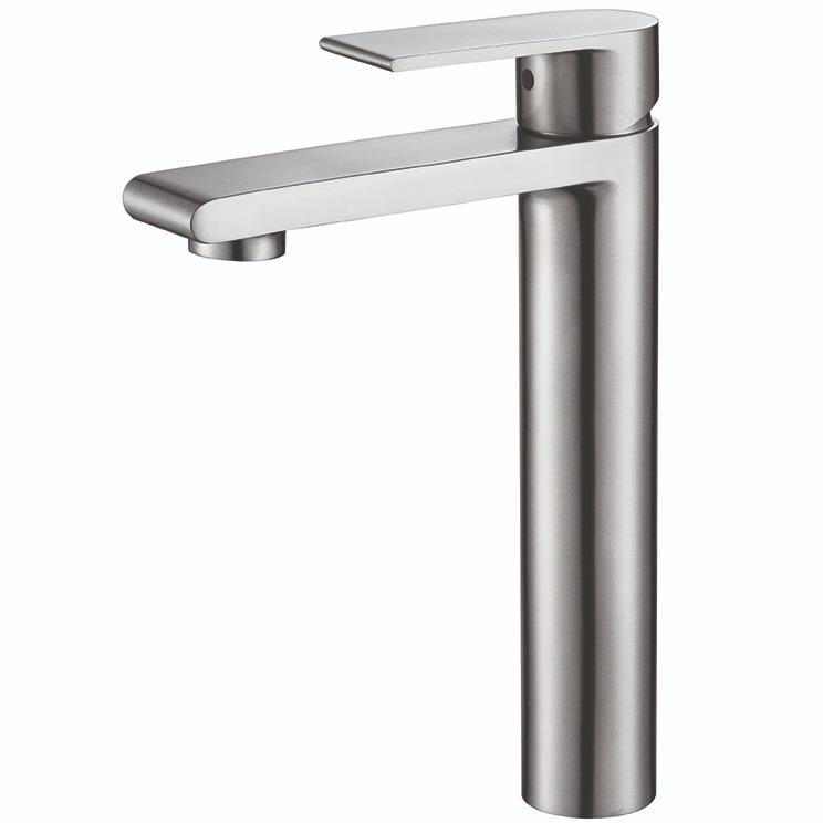 Смеситель для умывальника KOER KI-11015-02 KR4782 высокий однорычажный Сатин (209354)