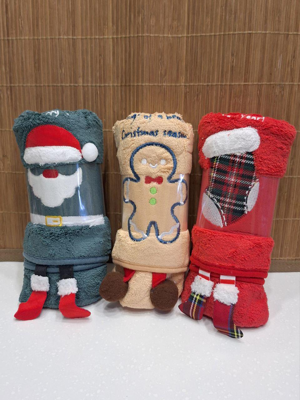 Набір новорічних рушників Colorful Home з петелькою з мікрофібри 35х75 см 3 шт. (1607) Набір новорічних рушників Colorful Home з петелькою з мікрофібри 35х75 см 3 шт. (1607)