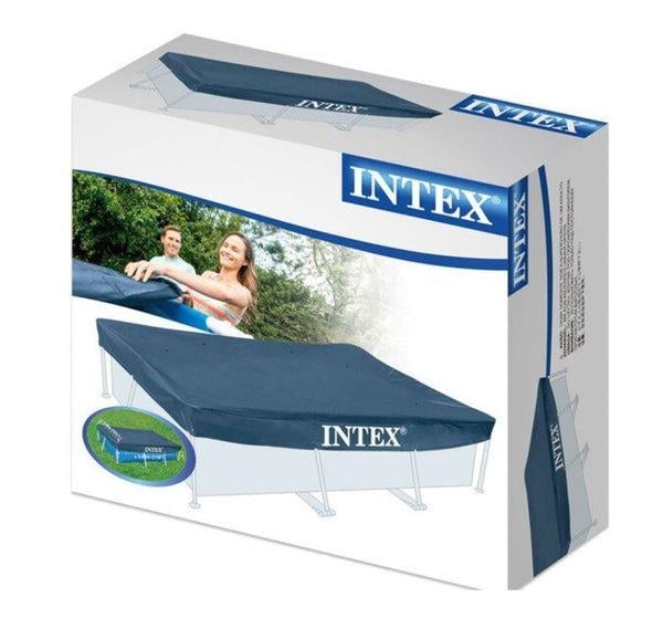 Тент для каркасного бассейна Intex 300х200 см Rectangular Frame (28038) - фото 1