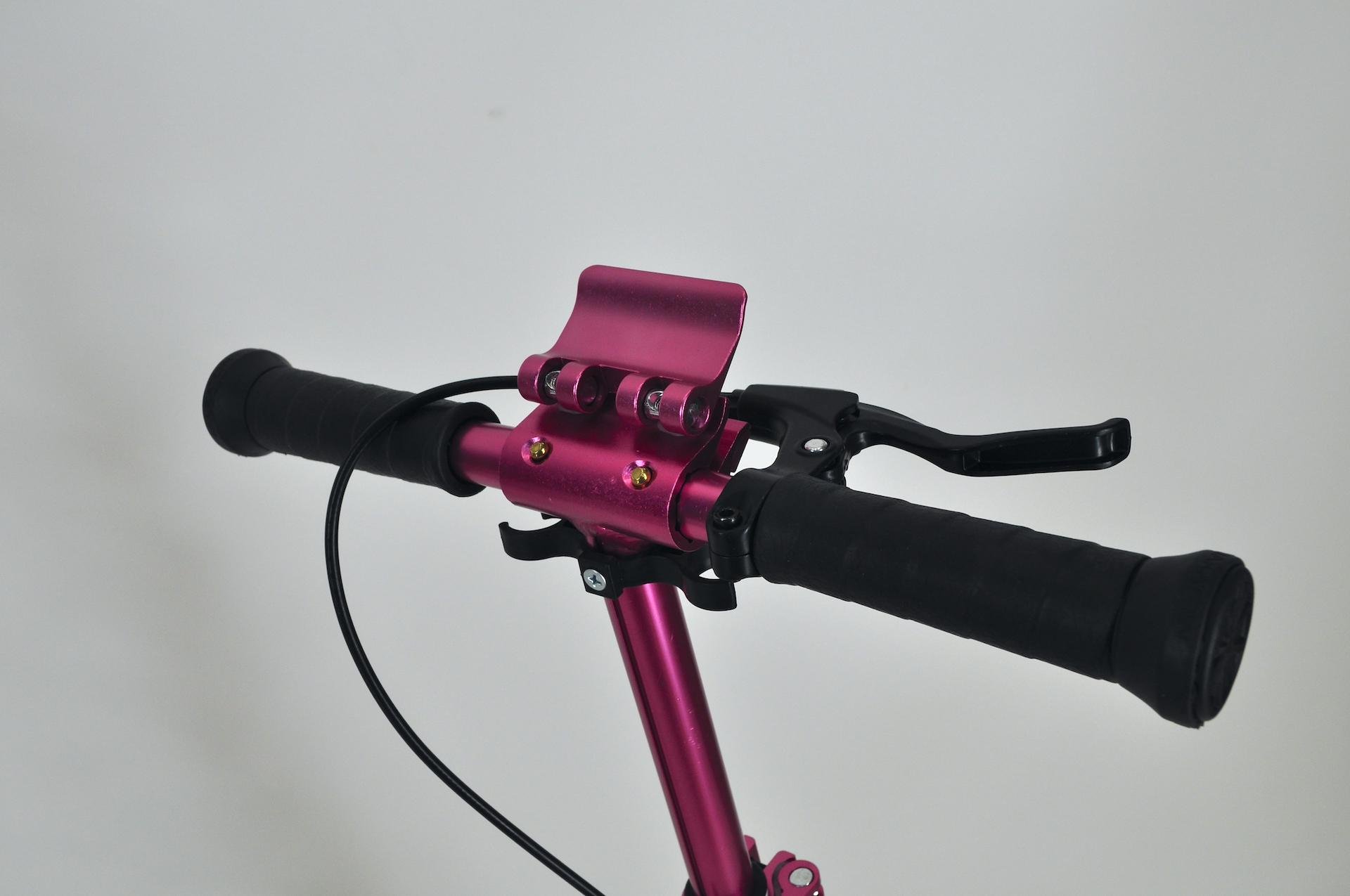 Самокат Maraton Decider з амортизаторами та підногою + ремінь Рожевий - фото 17 Самокат Maraton Decider з амортизаторами та підногою + ремінь Рожевий - фото 17