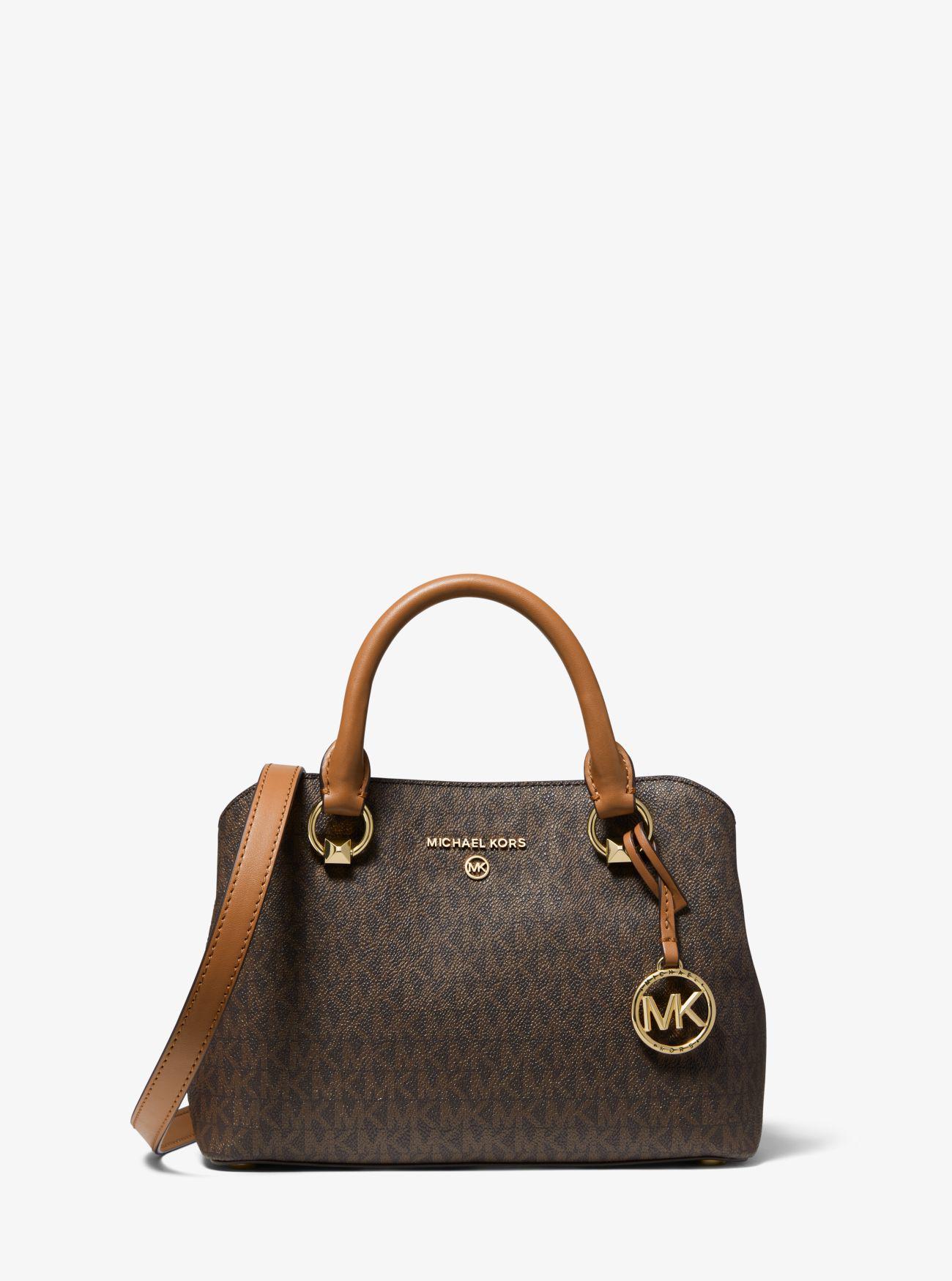 Жіноча сумка Michael Kors Edith Small Brown (MK-797157) - фото 4