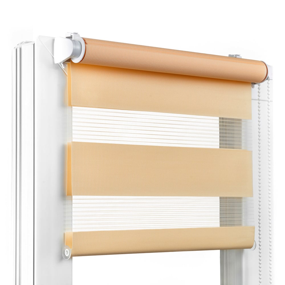 Ролета день-ніч TyulPan 80x170 см Персиковий - фото 1