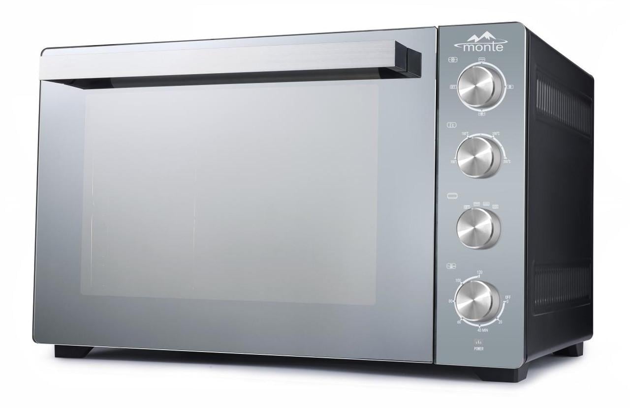 Электрическая печь Monte MT-2203B конвекция/вертель/таймер 60 мин/подсветка/3 режима нагрева 60 л 2400 Вт (33348772)