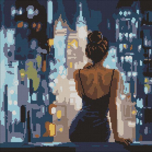 Алмазная мозаика Ideyka Конец вечеринки 40x40 см (Id-AMO8286)