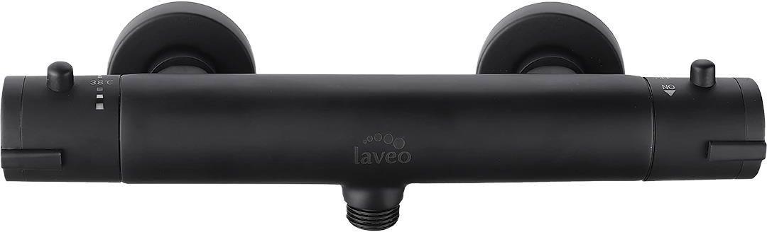Смеситель для душа Laveo Termico Black (BAT74TD)