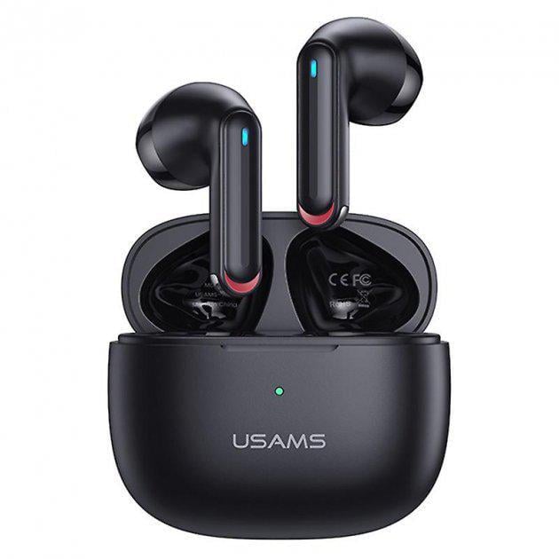 Наушники USAMS TWS NX10 Bluetooth BT5.2 35/320 mAh 5 h Black (552800)