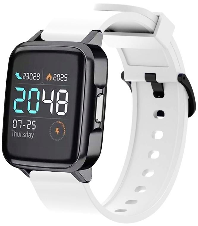 Ремешок силиконовый Like для Haylou Smart Watch 2 LS02 White (19166)