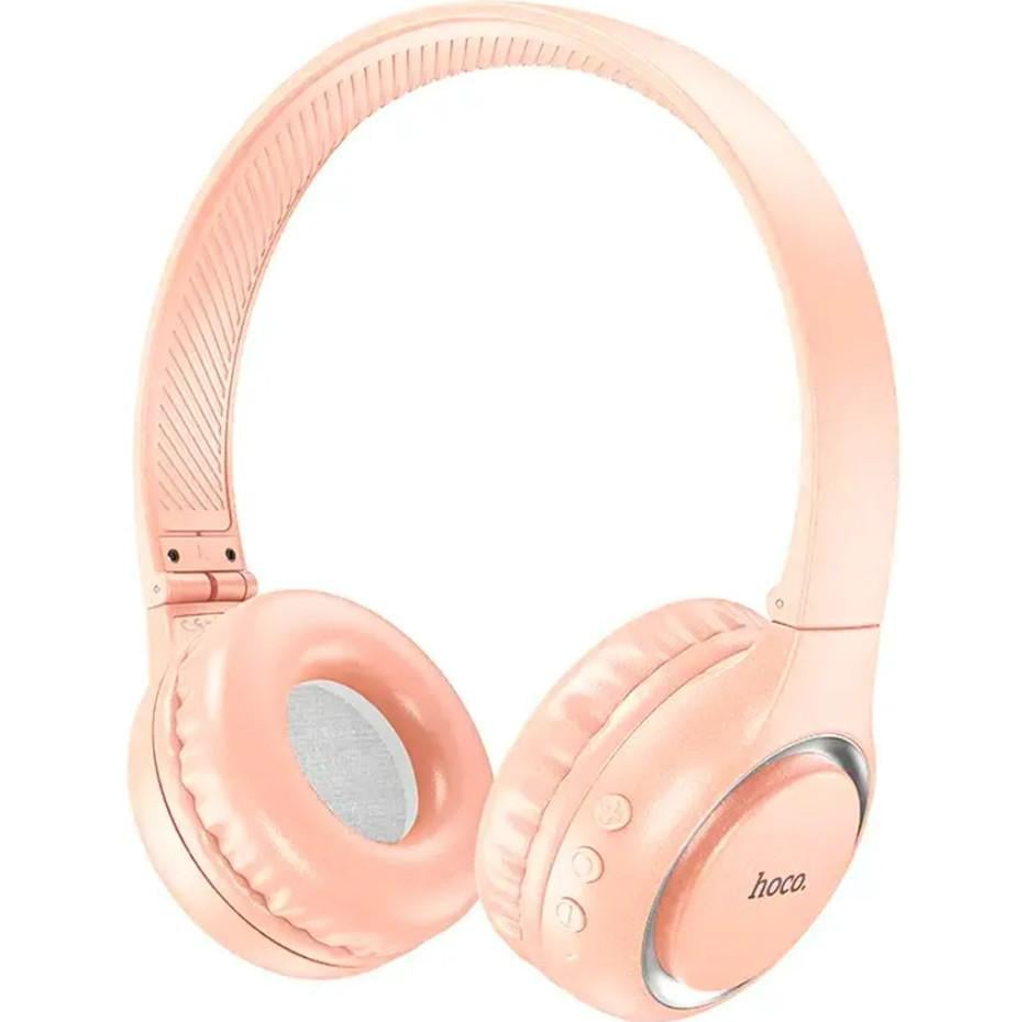 Навушники бездротові Hoco Charm W41 Pink (12058901)