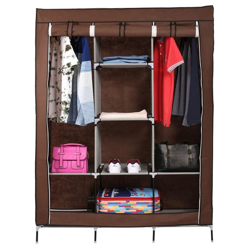 Шафа складана Wardrobe 175х130х45 см Коричневий (1051886337) - фото 1