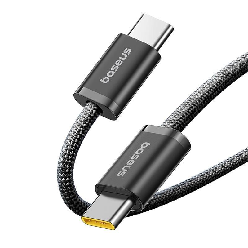 Кабель для зарядки і передачі даних Baseus Dynamic 4 Fast Charging Data Cable USB-C - USB-C 1м Чорний (P10381400111-00) - фото 4
