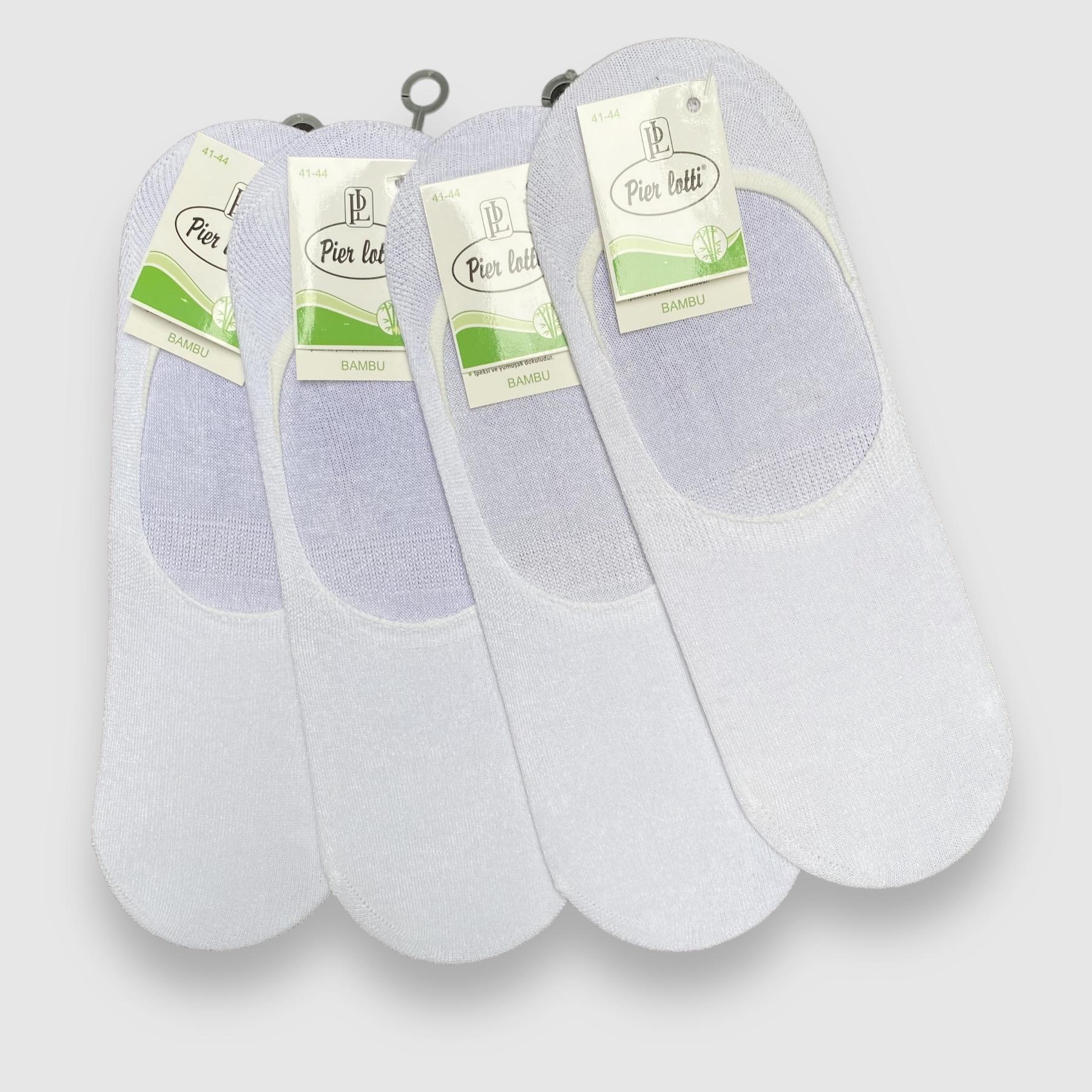 Сліди чоловічі Pier Lotti бамбукові безшовні р. 41-44 6 пар (7671)
