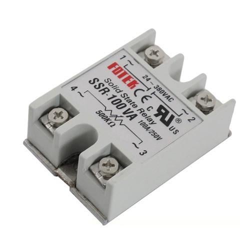 Реле однофазное твердотельное Fotek SSR-100VA 100A VR-AC (312620) Реле однофазное твердотельное Fotek SSR-100VA 100A VR-AC (312620)