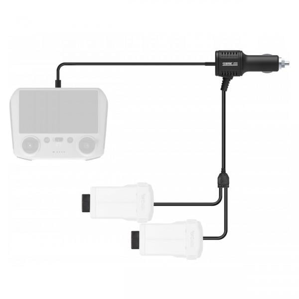 Зарядка в прикуривателе STARTRC 1110955 Mini 3 Pro хаб 2x аккумулятора 33 Вт (1932528261)