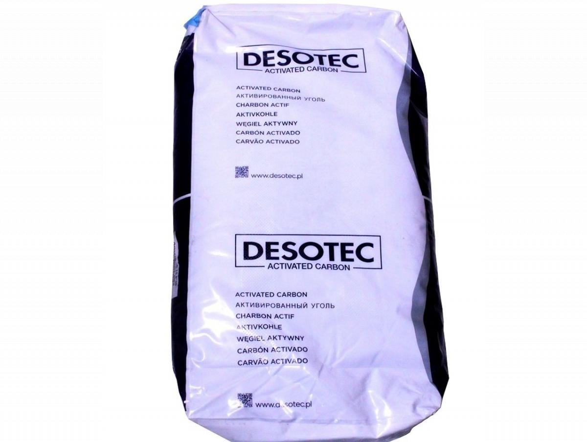 Активоване кокосове вугілля Desotec Organosorb 10 CO для очищення води 15 кг (4053)