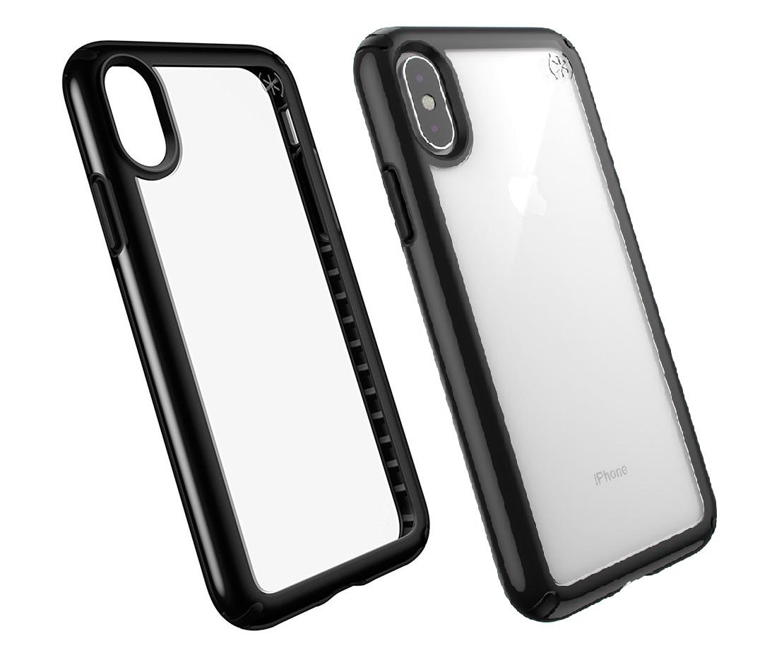 Чехол прозрачный противоударный Speck Presidio Show для Iphone XS Max (6.5") Black + Transparent Чехол прозрачный противоударный Speck Presidio Show для Iphone XS Max (6.5") Black + Transparent