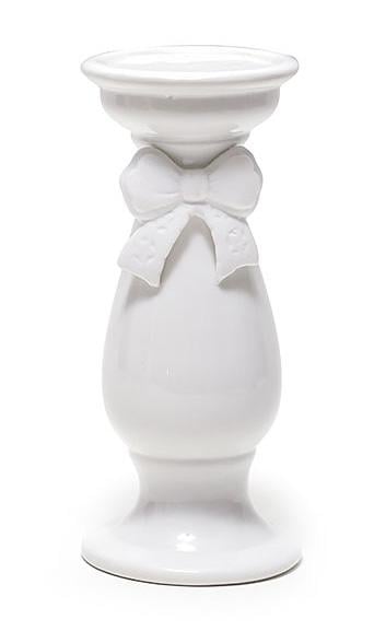 Набор фарфоровых подсвечника Бант 10х9,5х23 см 2 шт. (BD-495-401)