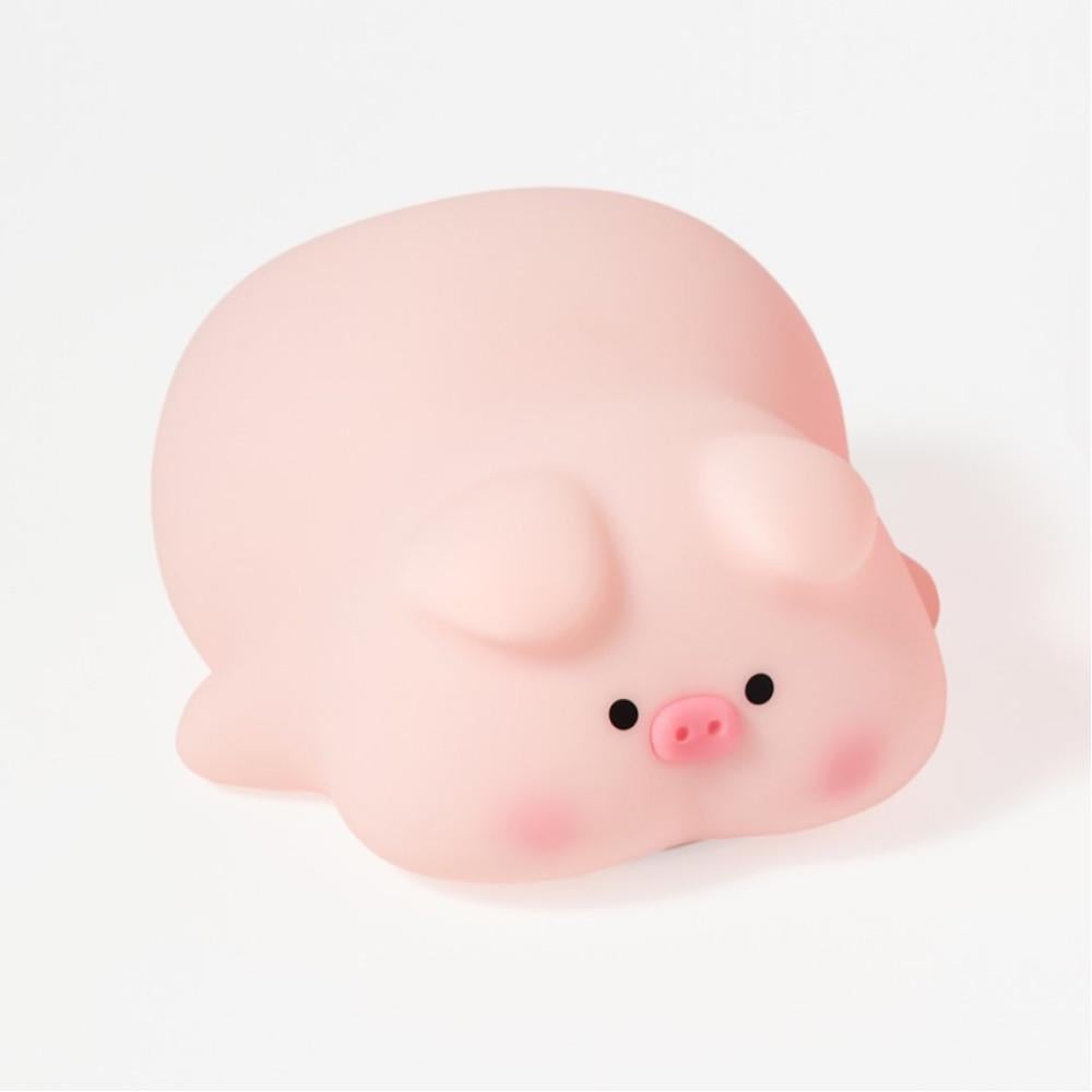 Ночник силиконовый Cute Pig Night Lamp XO-OZ09 Розовый (23716205)