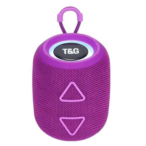 Портативная колонка TG 655 5 Вт RGB Purple (tf4885) - фото 1