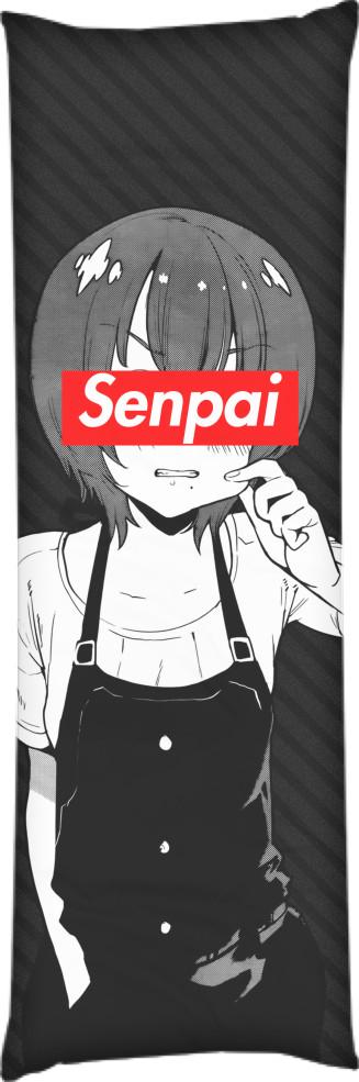 Подушка дакимакура Senpai Hentai 60x180 см (14100447) Подушка дакимакура Senpai Hentai 60x180 см (14100447)