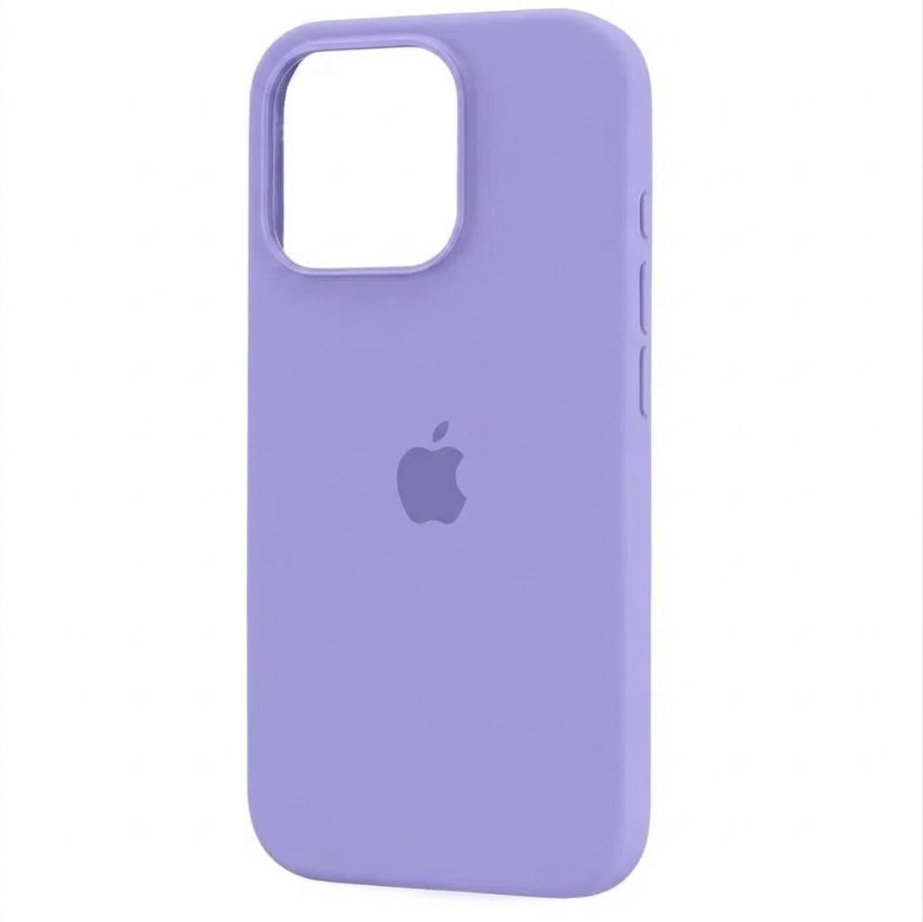 Чехол для iPhone 16 Pro Max силиконовый Soft-touch Silicone Case Full Size (AA) Elegant Purple