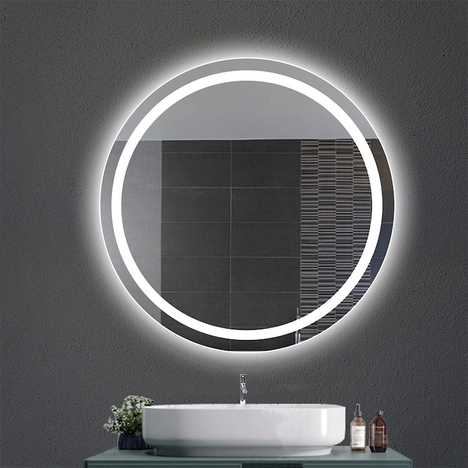 Зеркало Dim Dzerkal TONIO с LED-подсветкой 90х90 см (12899)