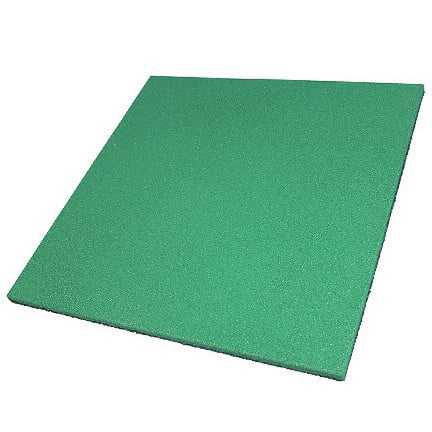Плитка гумова PuzzleGym 500х500х20 мм (зелена)