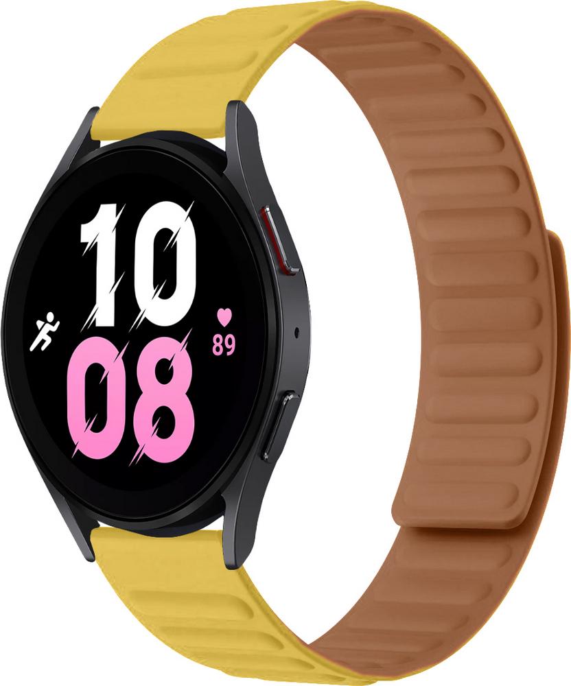 Ремешок Magneter для Galaxy Watch 5 44 мм Yellow (29626-0A)