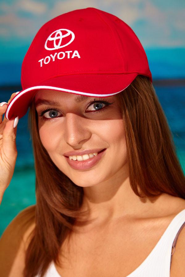 Бейсболка для автомобилистов Braxton "Toyota" унисекс Красный (1331)