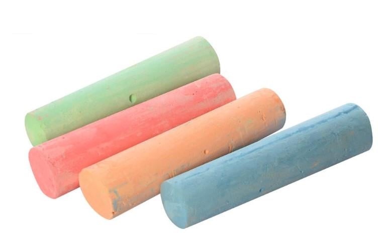 Мел MK 0096 4 шт. цветная 13-10-2,5 см