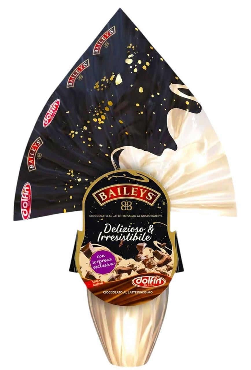 Шоколадное яйцо Baileys Delizioso Irresistibile Milk Chocolate Egg 220 г (2998557194)