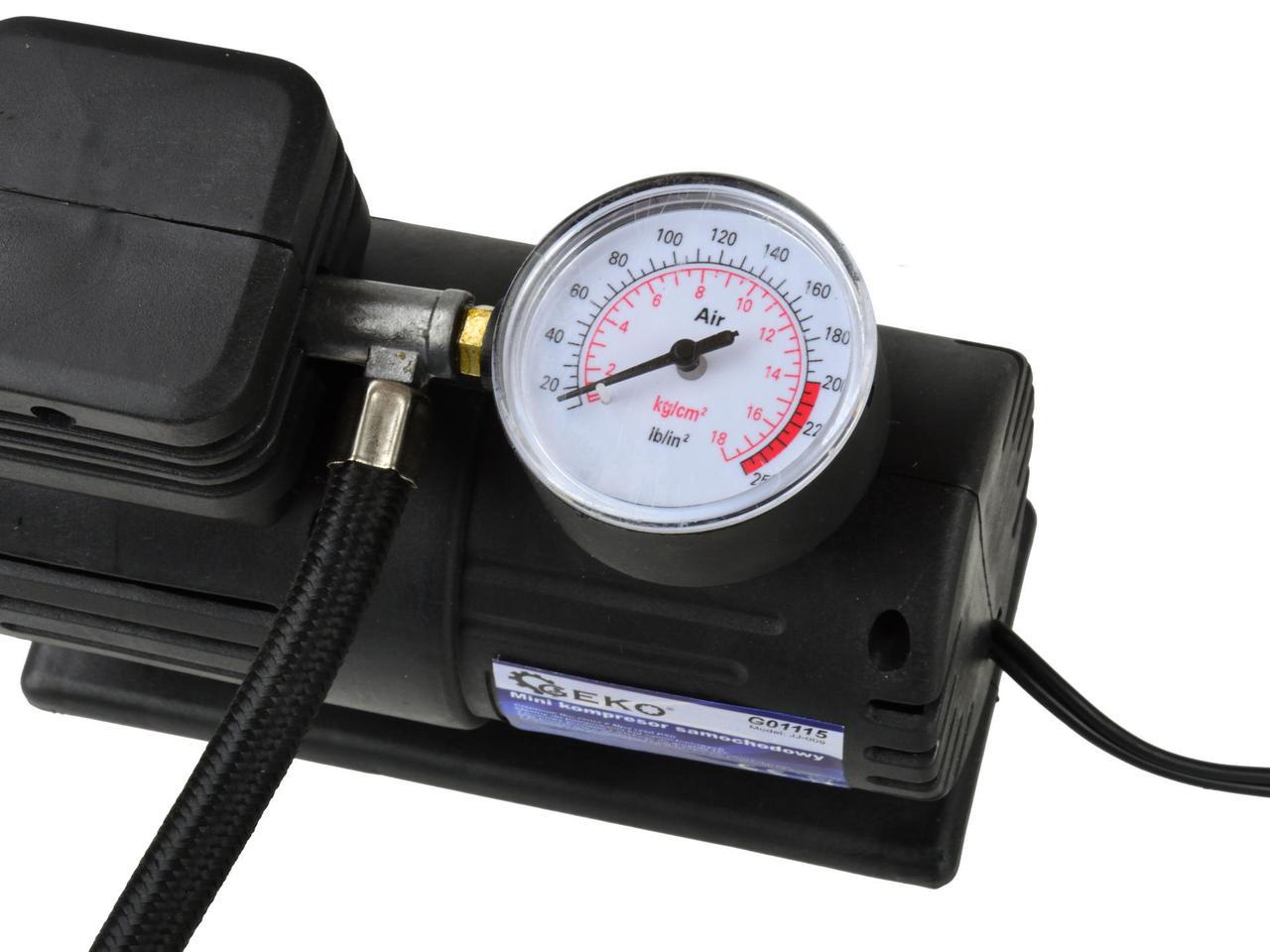 Компресор автомобільний GeKo mini 12V (G01115) - фото 2 Компресор автомобільний GeKo mini 12V (G01115) - фото 2