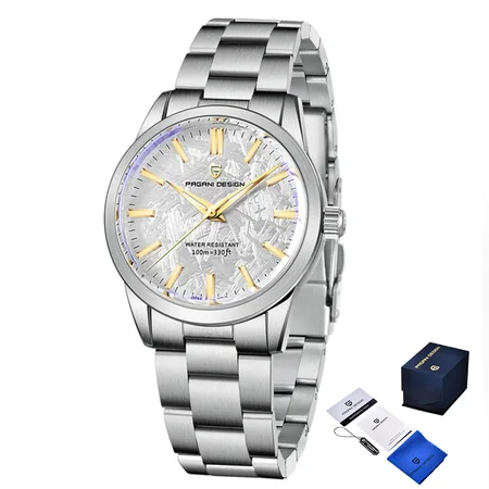 Наручний годинник Pagani Design PD-1734 Silver/White