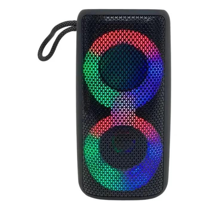 Колонка портативная акустическая UBL MB 041 BT Bluetooth c RGB подсветкой USB-флешка (9150)