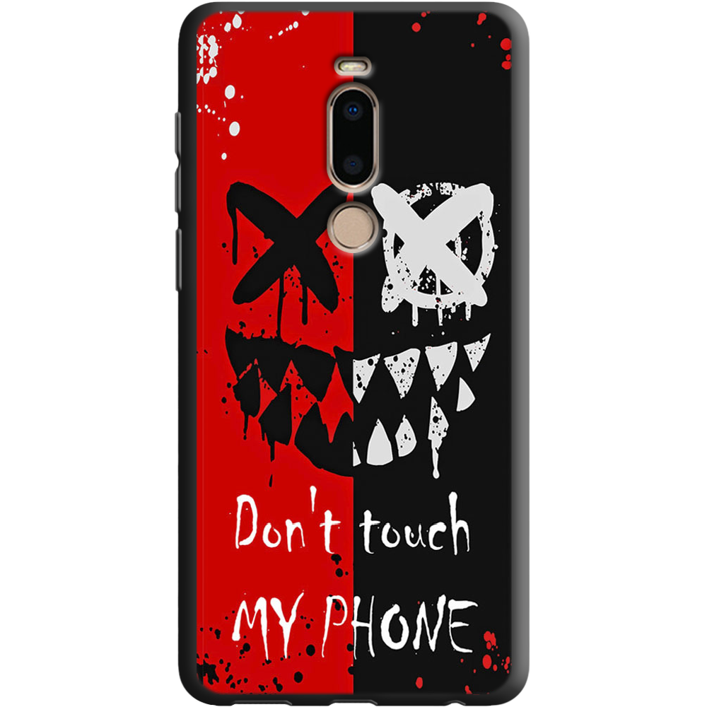 Чехол Boxface Meizu M8 Bad Smile Черный силикон (35852-up2468-38817)
