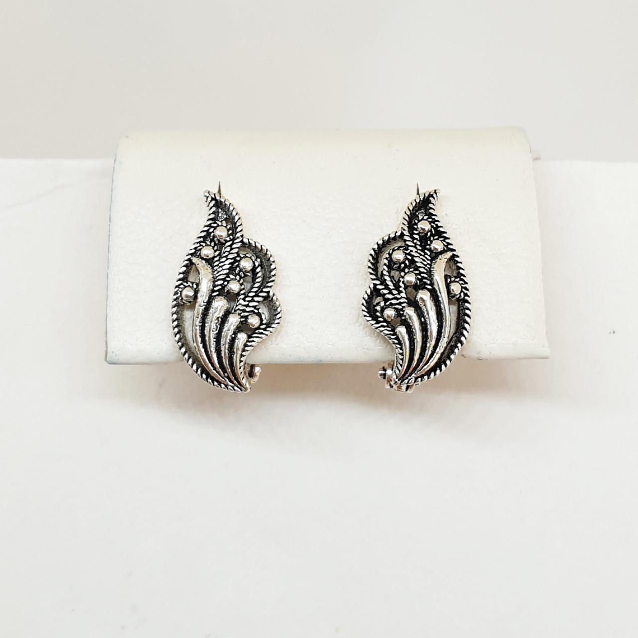 Серьги серебряные 2,52 г (1565686923)