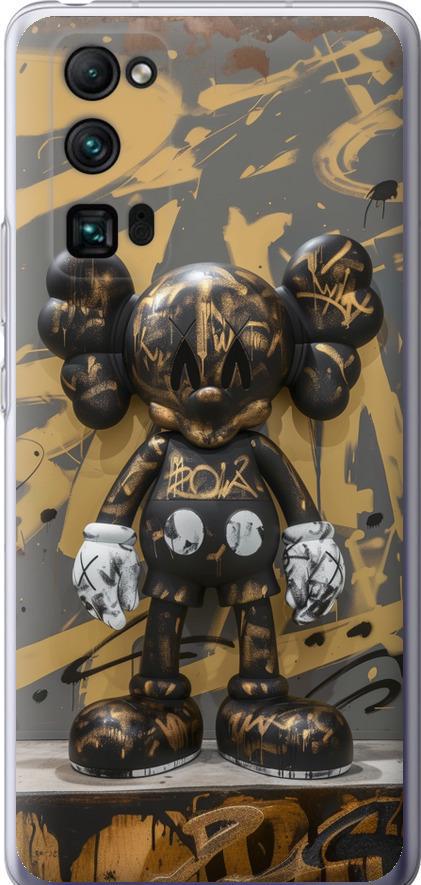 Чехол на Huawei Honor 30 Pro Bronze kaws (6097u-1920-42517)