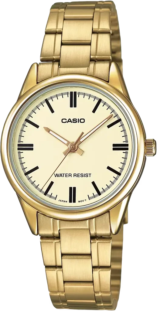 Наручные часы женские Casio Timeless Collection LTP-V005G-9A Желтый (3149882639)