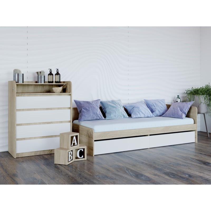 Спальня дитяча Еверест Соната-12 Дуб сонома/Білий (ЕВ20578) - фото 2