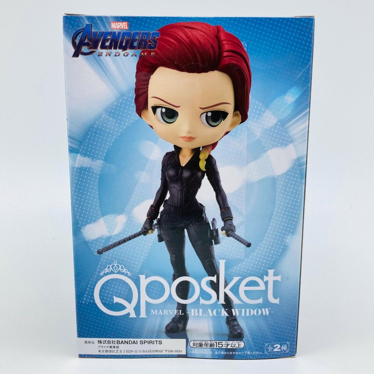 Фигурка для геймеров Q posket Avengers Widow 14 см Black (QP A BW B)