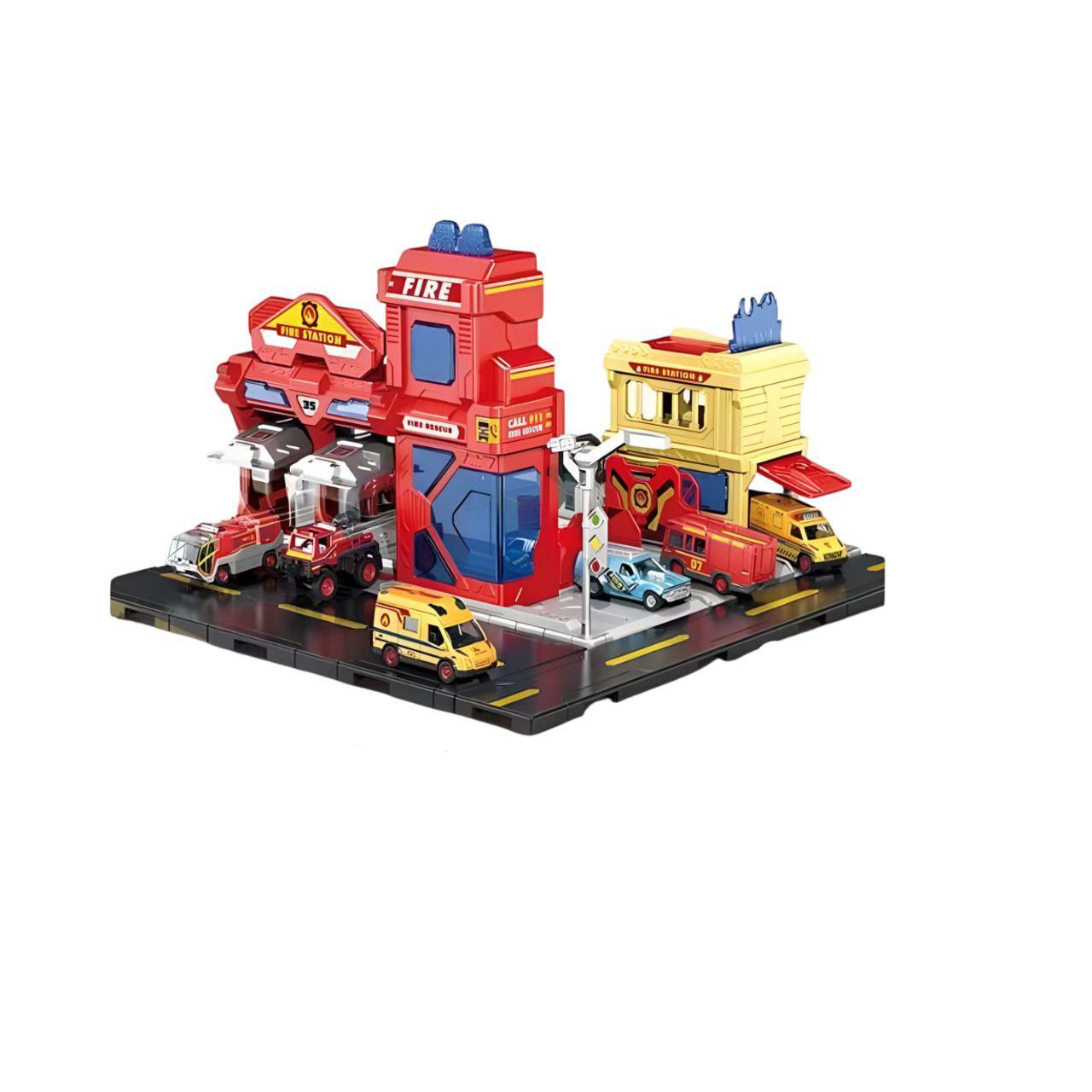 Игровой гараж с подсветкой и звуковыми эффектами/машинками в коробке (SK 6602) Игровой гараж с подсветкой и звуковыми эффектами/машинками в коробке (SK 6602)