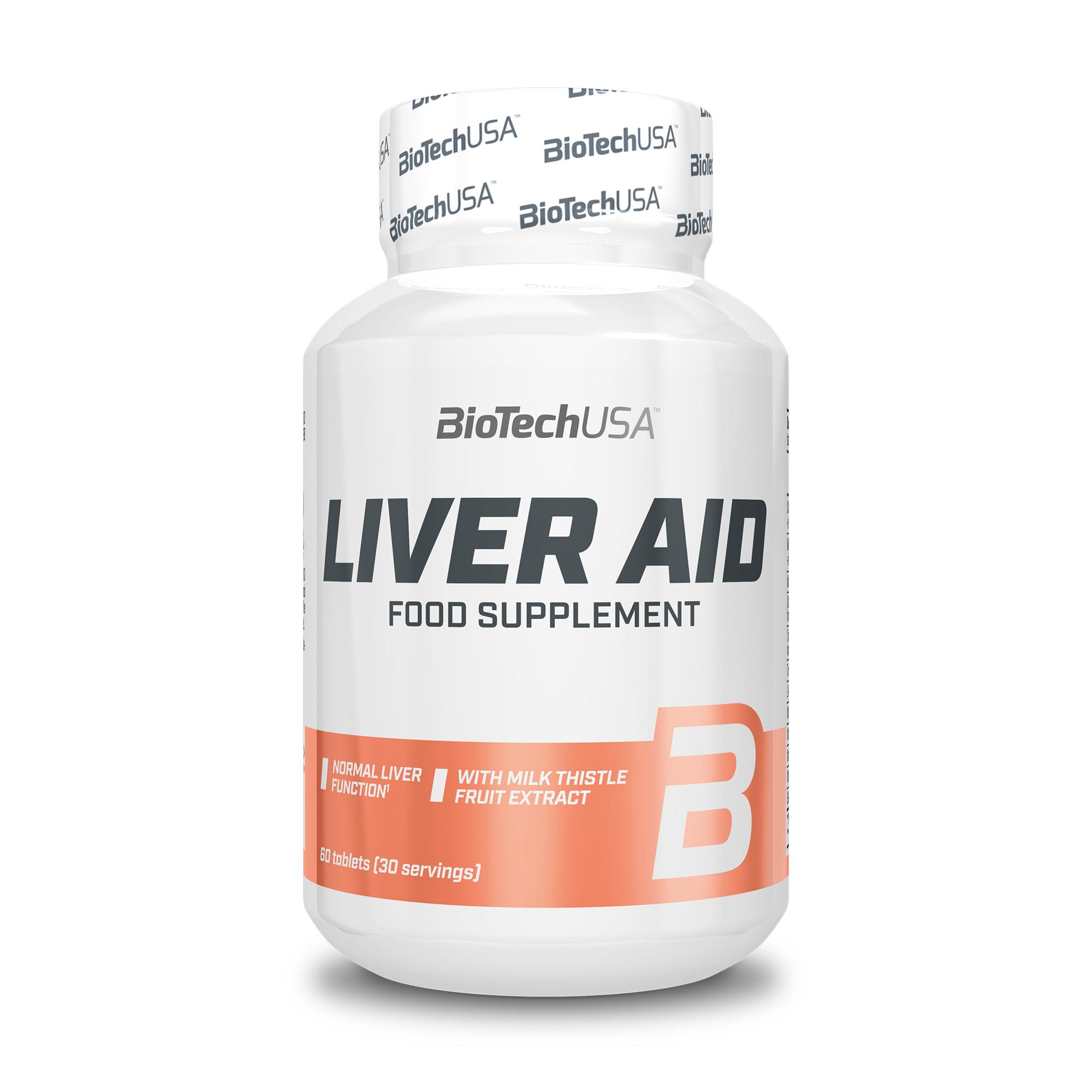 Добавка BioTech Liver Aid для работы печени 60 таблеток