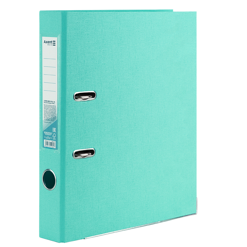 Папка-регистратор двусторонняя PP Pastelini D1711-18C 5 см собранная Мятный (4063276151827)