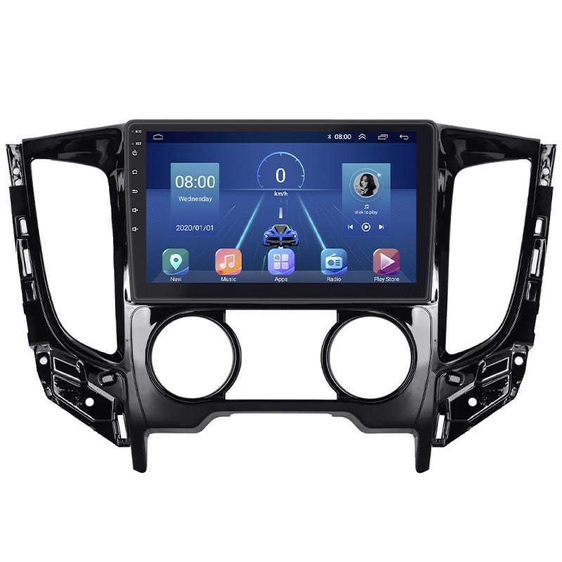 Автомагнитола штатная Lesko для Mitsubishi Pajero Sport III ver.1 2015-2019 4/64Gb 4G Wi-Fi GPS Top 9" (30393496)