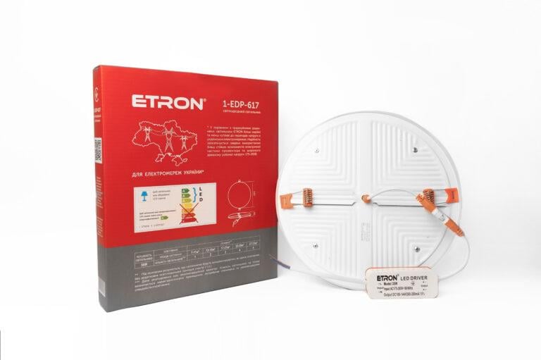 Світильник світлодіодний Etron Decor 1-EDP-617 36 Вт 5000 К ІР20 круг - фото 2